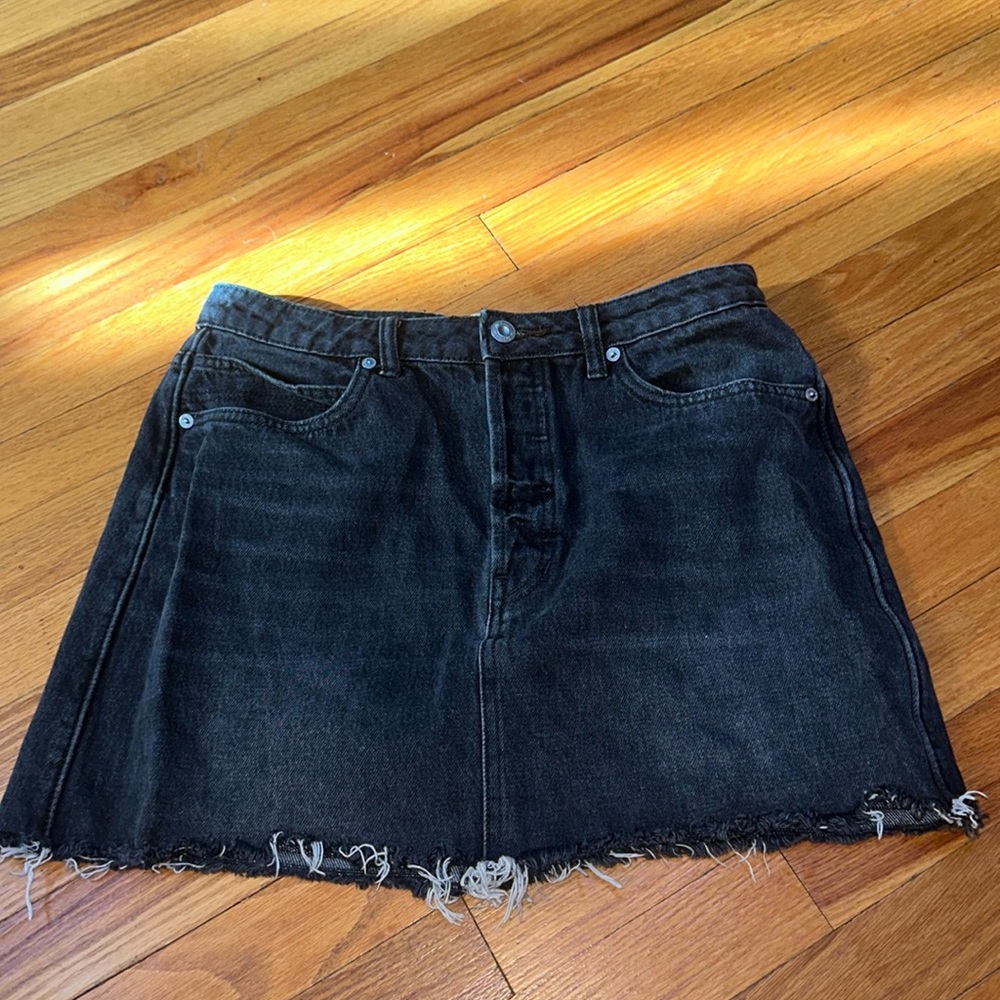 Free People Denim Skirt Size 8